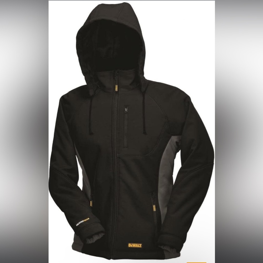 Dewalt - Black and Grey Heated Jacket - Size Large